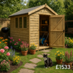 10'x6' Tiger Elite Pressure Treated Apex Shed - 0% Finance - Buy Now Pay Later - Tiger Sheds