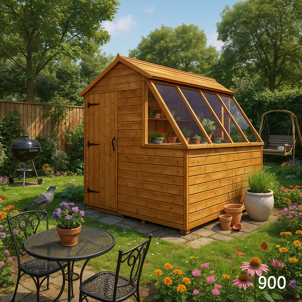 10'x6' Tiger Potting Sheds - Garden Potting Shed - 0% Finance - Buy Now Pay Later - Tiger Sheds