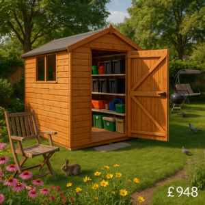 10'x6' Tiger Shiplap Apex Shed - Heavy Duty Shiplap Sheds - 0% Finance - Buy Now Pay Later - Tiger Sheds