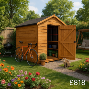 10'x7' Tiger Shiplap Windowless Apex Shed - 0% Finance - Buy Now Pay Later - Tiger Sheds