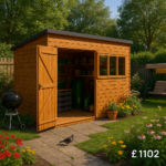 10'x8' Pent Workshop Sheds - Garden Workshop Shed - 0% Finance - Buy Now Pay Later - Tiger Sheds