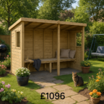 12'x4' Bowling Shleter - 0% Finance - Buy Now Pay Later - Tiger Sheds