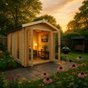 12x6 The Copia Log Cabins - 19mm Log Cabin - 0% Finance - Buy Now Pay Later - Tiger Sheds