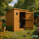 12'x6' TigerFlex Shiplap Pent Security Shed - 0% Finance - Buy Now Pay Later - Tiger Sheds