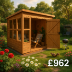 12'x6' TigerFlex® Shiplap Pent Sunroom - 0% Finance - Buy Now Pay Later - Tiger Sheds