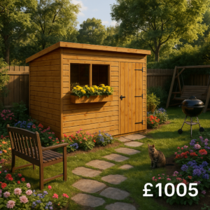 12'x6' Tiger Shiplap Pent Shed - 0% Finance - Buy Now Pay Later - Tiger Sheds