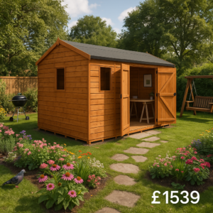 12'x6' Tiger Workman Apex Shed - Heavy Duty Shiplap Sheds - 0% Finance - Buy Now Pay Later - Tiger Sheds