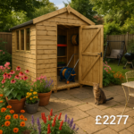 12'x8' Tiger Elite Pressure Treated Apex Shed - 0% Finance - Buy Now Pay Later - Tiger Sheds