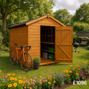 12'x8' Tiger Shiplap Windowless Apex Shed - 0% Finance - Buy Now Pay Later - Tiger Sheds