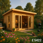 14'x10' Casita Log cabin - 44mm Garden Log Cabins - 0% Finance - Buy Now Pay Later - Tiger Sheds