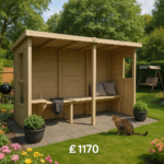 14'x4' Bowling Shleter - 0% Finance - Buy Now Pay Later - Tiger Sheds