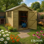 16'x8' Tiger Elite Pressure Treated Apex Shed - 0% Finance - Buy Now Pay Later - Tiger Sheds