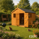 16'x8' Tiger Workman Apex Shed - Heavy Duty Shiplap Sheds - 0% Finance - Buy Now Pay Later - Tiger Sheds