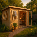 18x6 The Aperta Log Cabins - 19mm Log Cabin - 0% Finance - Buy Now Pay Later - Tiger Sheds