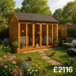 18'x8' Tiger Barn Retreat Summerhouse - 0% Finance - Buy Now Pay Later - Tiger Sheds
