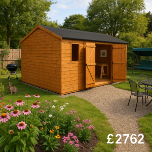 20'x10' Tiger Workman Apex Shed - Heavy Duty Shiplap Sheds - 0% Finance - Buy Now Pay Later - Tiger Sheds
