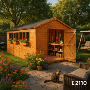 20'x10' Tiger XL Heavyweight Workshop Shed - 0% Finance - Buy Now Pay Later - Tiger Sheds