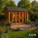 20'x8' Tiger Barn Retreat Summerhouse - 0% Finance - Buy Now Pay Later - Tiger Sheds