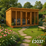 20'x8' Tiger Pent Retreat Summerhouse - 0% Finance - Buy Now Pay Later - Tiger Sheds