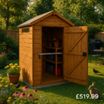 4'x4' TigerFlex Shiplap Apex Security Shed - 0% Finance - Buy Now Pay Later - Tiger Sheds