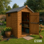 4'x6' TigerFlex Shiplap Apex Security Shed - 0% Finance - Buy Now Pay Later - Tiger Sheds