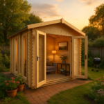 6x6 The Copia Log Cabins - 19mm Log Cabin - 0% Finance - Buy Now Pay Later - Tiger Sheds