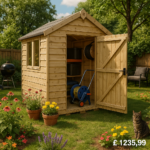 6'x6' Tiger Elite Pressure Treated Apex Shed - 0% Finance - Buy Now Pay Later - Tiger Sheds