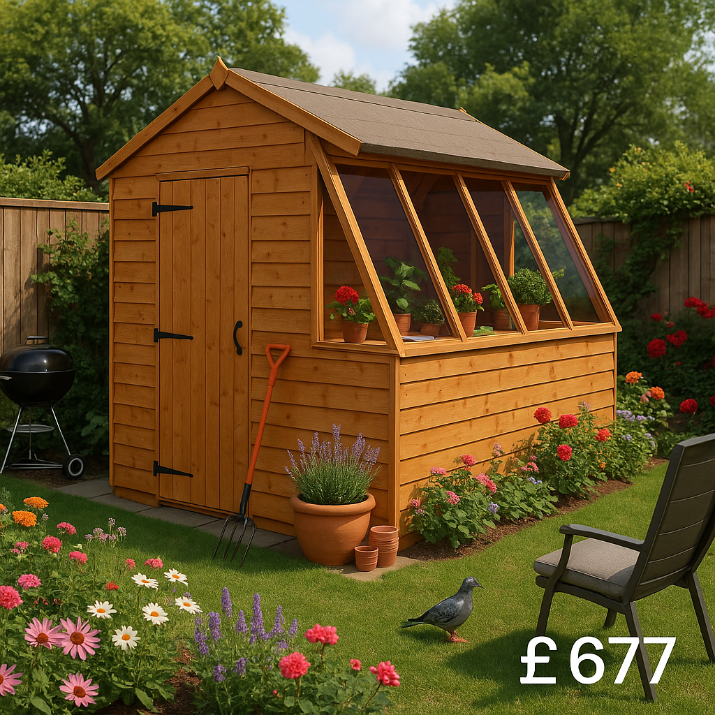 6'x6' Tiger Potting Shed - 0% Finance - Buy Now Pay Later - Tiger Sheds