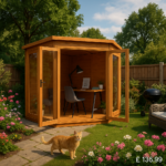 7'x7' Tiger Vista Corner Summerhouse - 0% Finance - Buy Now Pay Later - Tiger Sheds