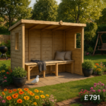 8'x4' Bowling Shleter - 0% Finance - Buy Now Pay Later - Tiger Sheds