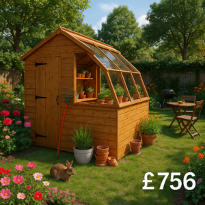 8'x6' Tiger Potting Shed - 0% Finance - Buy Now Pay Later - Tiger Sheds