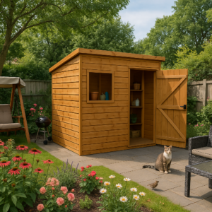 8'x6' Tiger Shiplap Extra High Pent - Heavy Duty Framing - 0% Finance - Buy Now Pay Later - Tiger Sheds