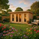 Garden Office - 20'x14' The Procas 44mm Log Cabin - 0% Finance - Buy Now Pay Later - Tiger Sheds