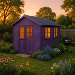 5L Mauveine Purple Exterior Paint - Tiger Sheds