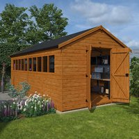 12'x8' Tiger XL Heavyweight Workshop Shed - Heavy Duty - 0% Finance - Buy Now Pay Later - Tiger Sheds