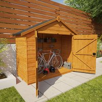 4'x7' Tiger Bike Shed - 0% Finance - Buy Now Pay Later - Tiger Sheds