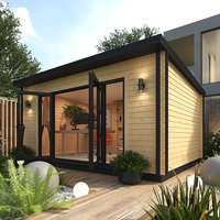 14'x12' Galena Insulated Log Cabin - 70mm Insulated Log Cabins - 0% Finance - Buy Now Pay Later - Tiger Sheds