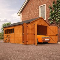 20'x10' Tiger Wooden Garage - 0% Finance - Buy Now Pay Later - Tiger Sheds