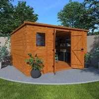 20'x10' Tiger Workman Pent Shed - Garden Workshop Sheds - 0% Finance - Buy Now Pay Later - Tiger Sheds