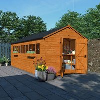 18'x10' Tiger XL Heavyweight Workshop Shed - 0% Finance - Buy Now Pay Later - Tiger Sheds